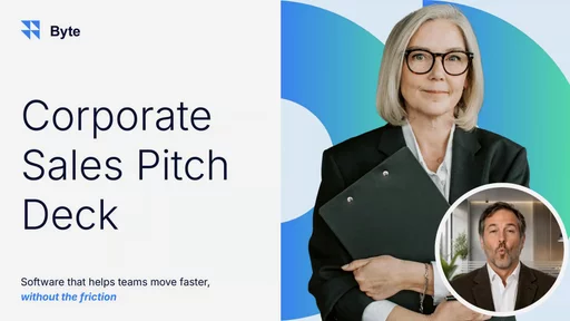 Sales presentation with an AI avatar, created with VideoGen